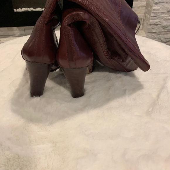 Audrey Brooke Leather Boots Size 9.5 - Picture 7 of 7